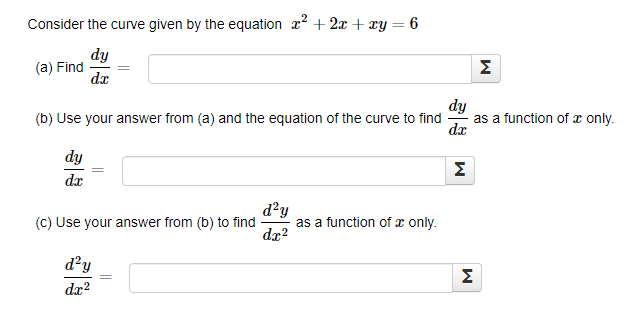 1).Consider the curve given by the equation 2ay* = xy + 4