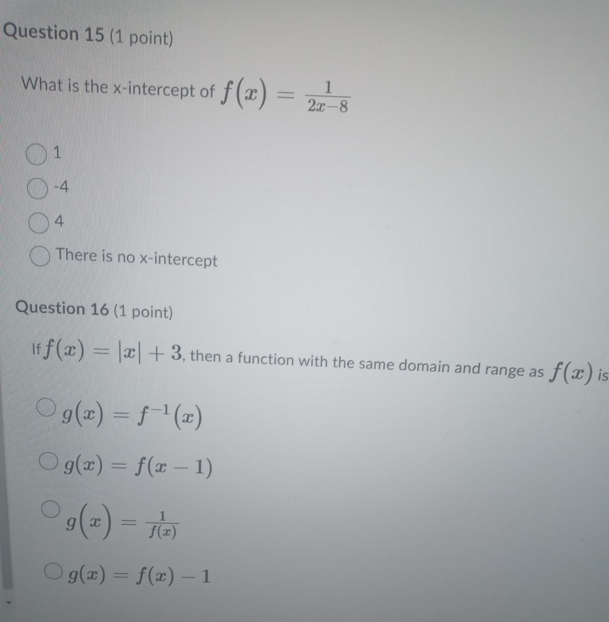 y =-f(-), the invariant point(s) (0,0) O (4,0) O (0,0) and (4,0)