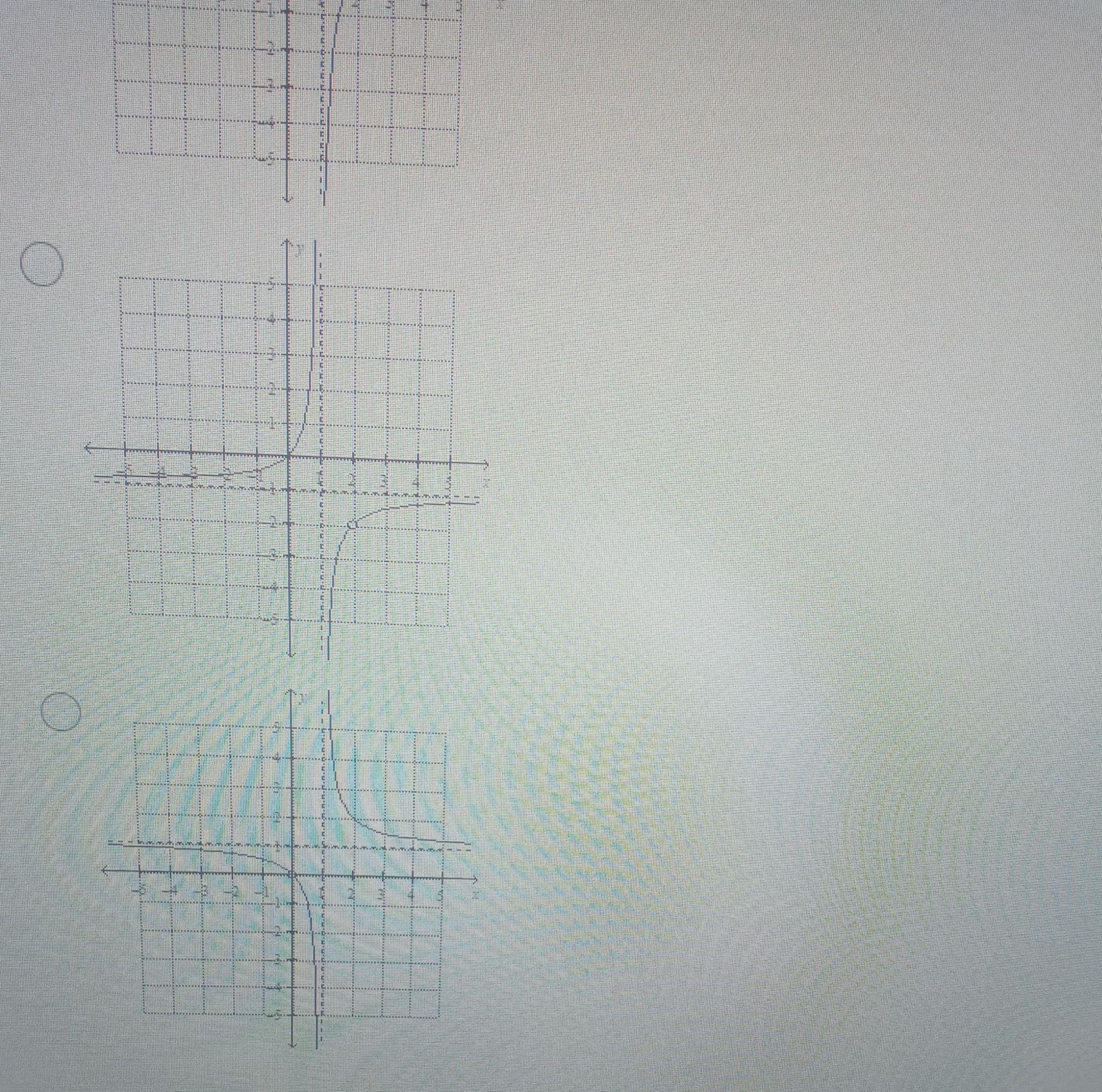 and translated up 6 units.Question 12 (1 point) The graph y =