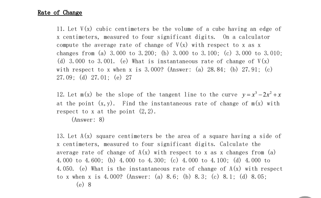 f is continuous at a) The Derivative Find f'(x) of the following