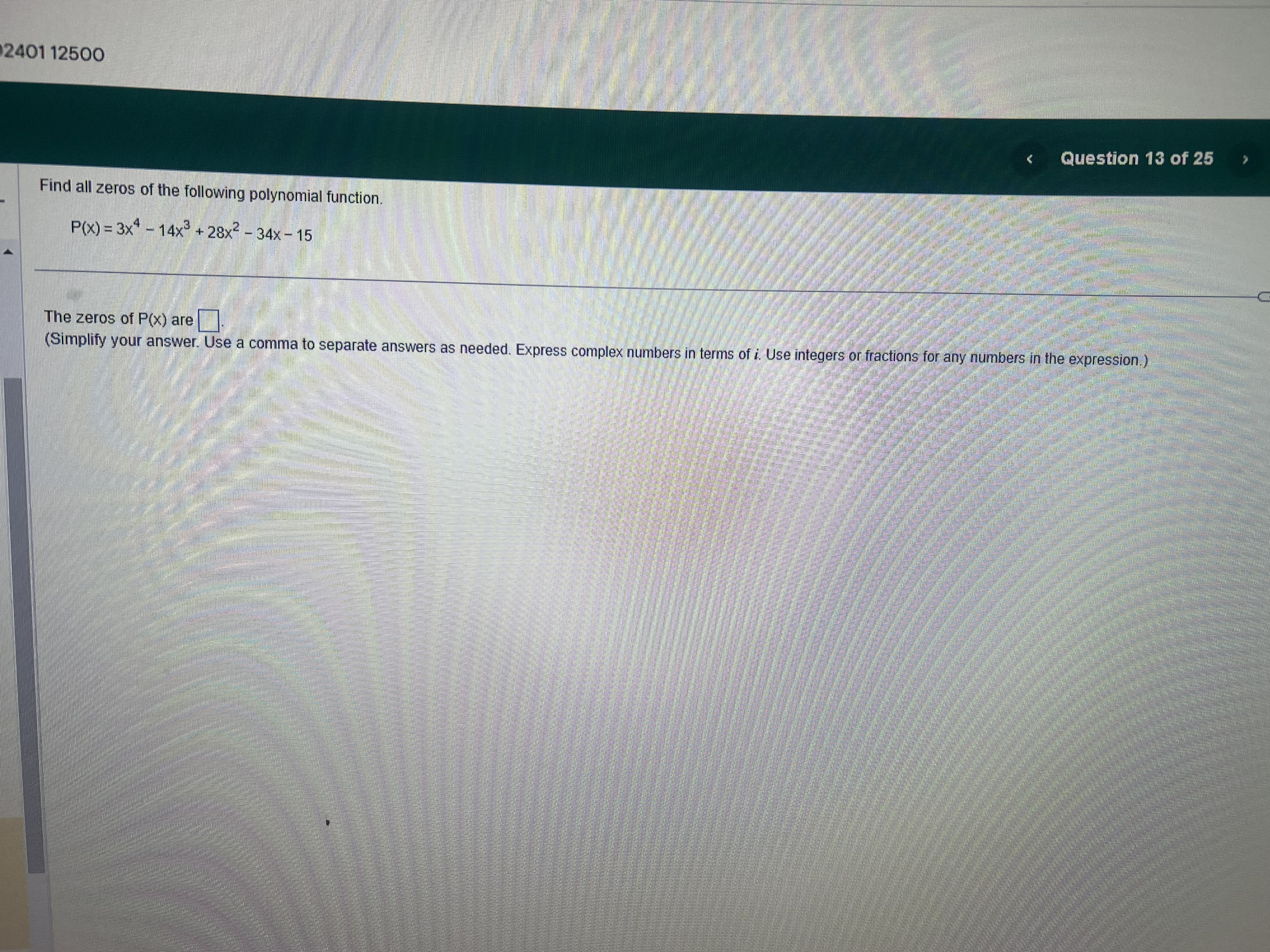 a vertex ( - 5,3) and passes through the point (- 8,0).