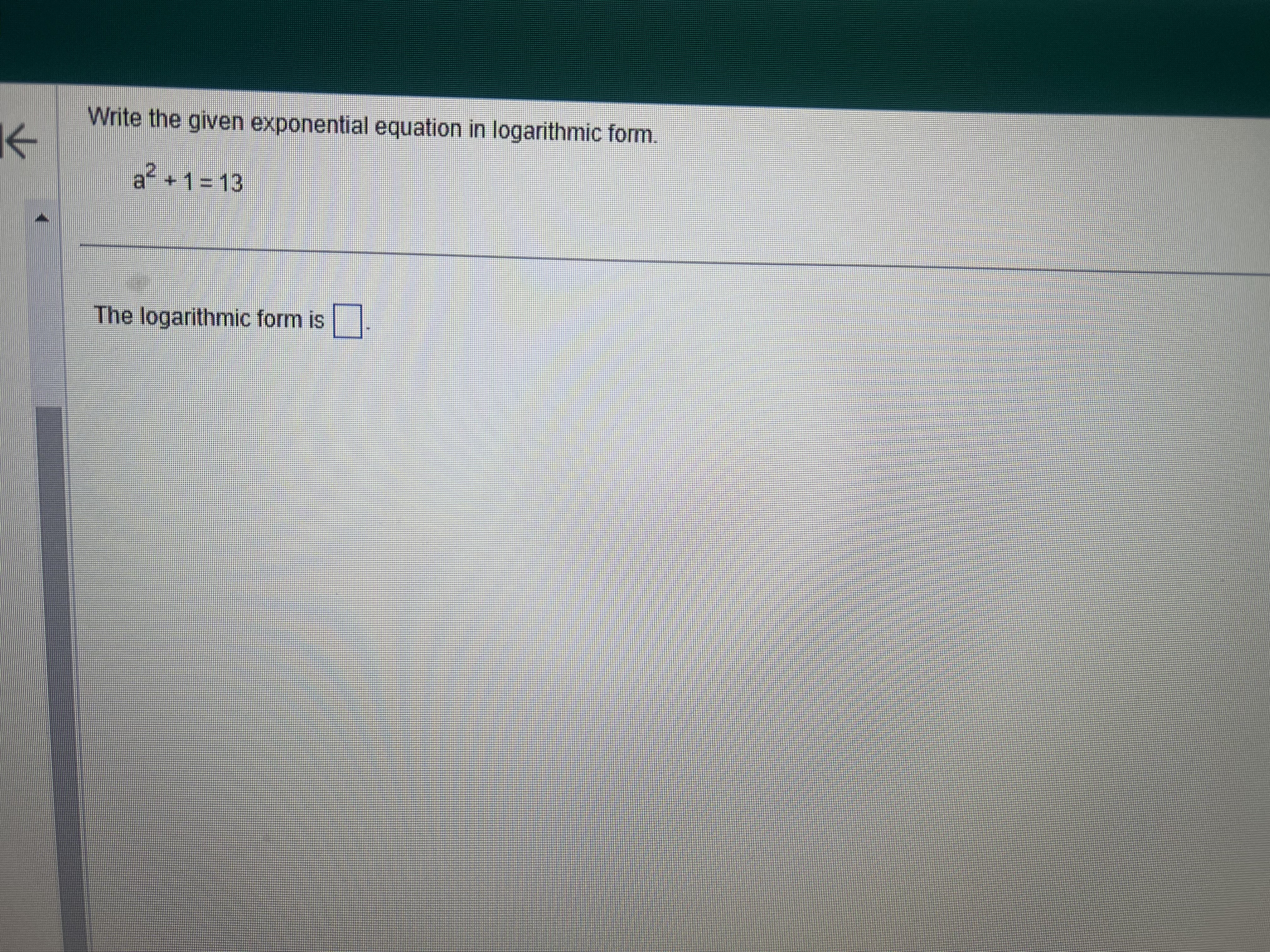 Write the function in standard form. The standard form of the quadratic