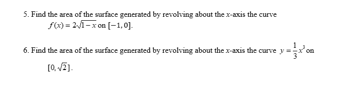  I need help solving these 2 problems. 5. Find the area
