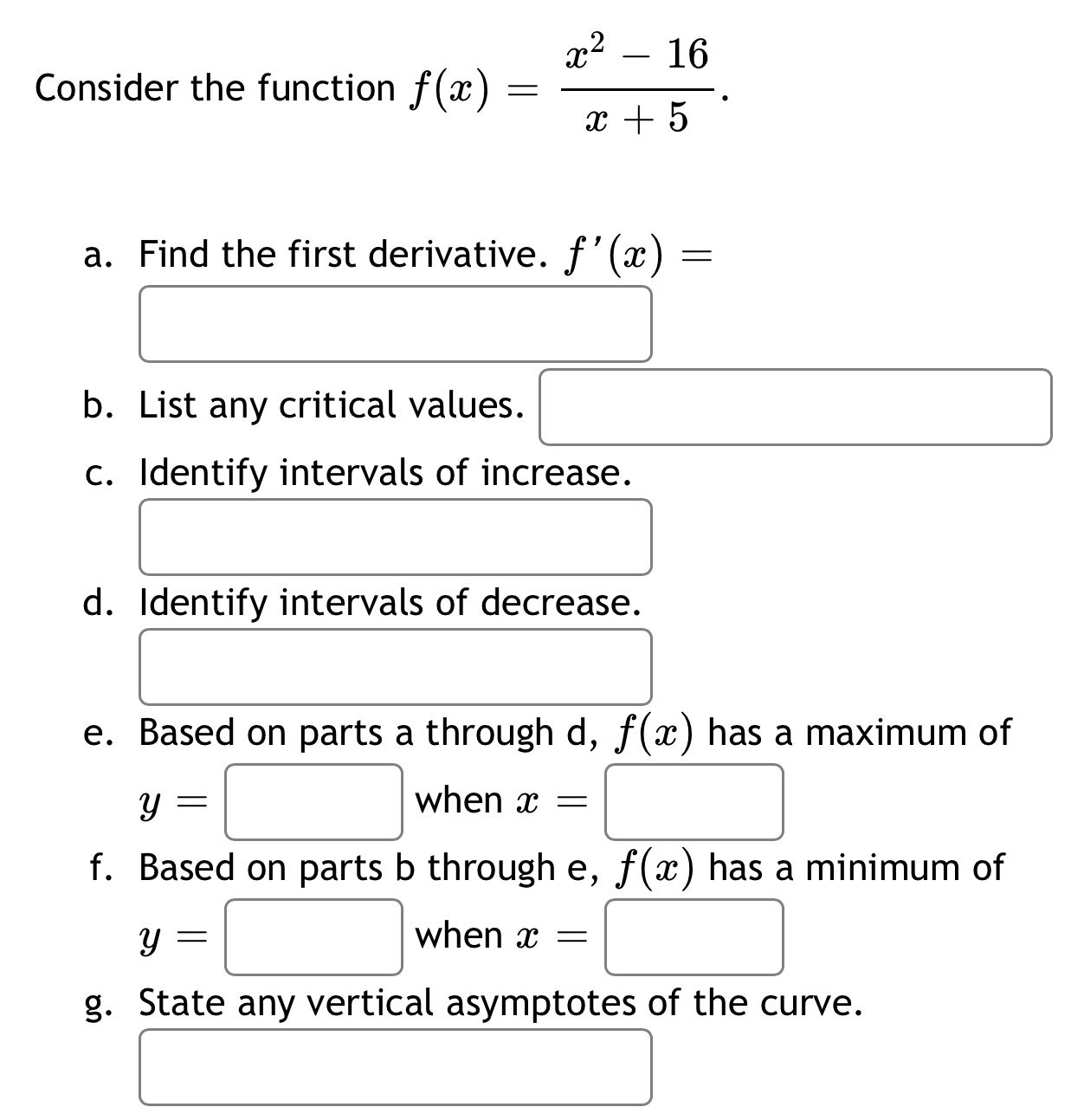 33216 Consider the function a: = . fl ) a: +