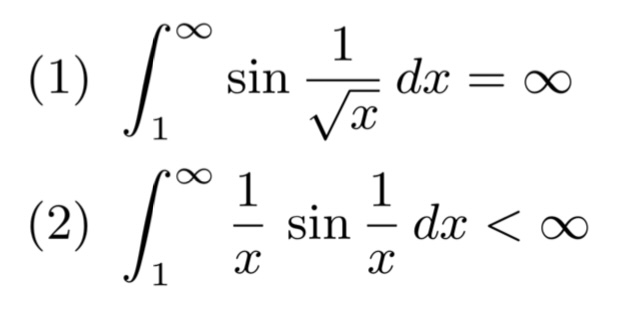 (1) (2) sin (lx 00 sin dc < 00