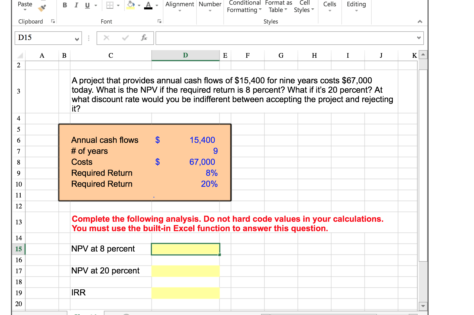 . Alignment Number Conditional Format as Cell Formatting Table Styles Cells Editing