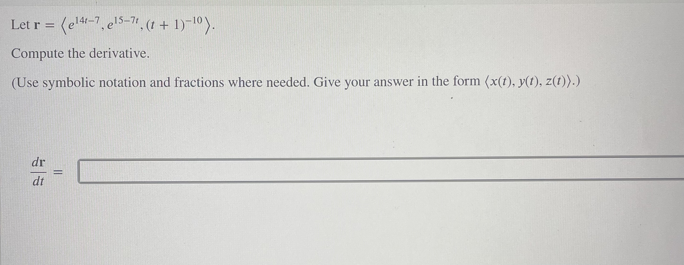 Let r = (e141-7, @15-71, (t + 1) -10) Compute the