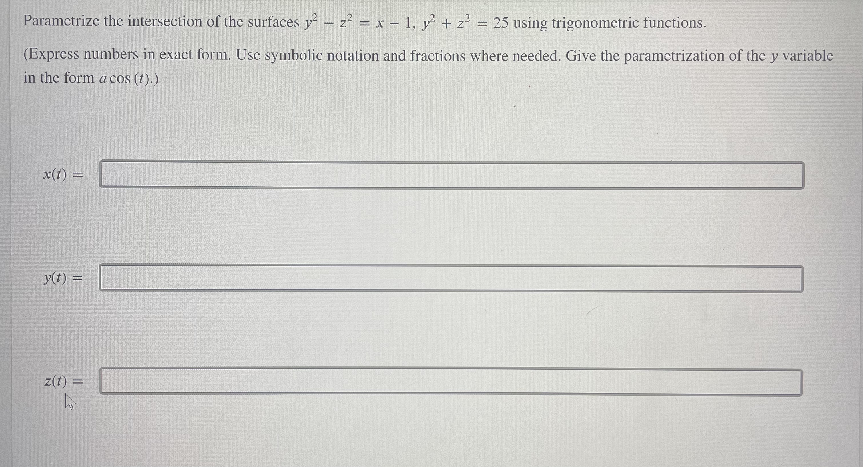 the form (x(t), y(t), z(t)).) dr dtEvaluate the limit. 1 - -