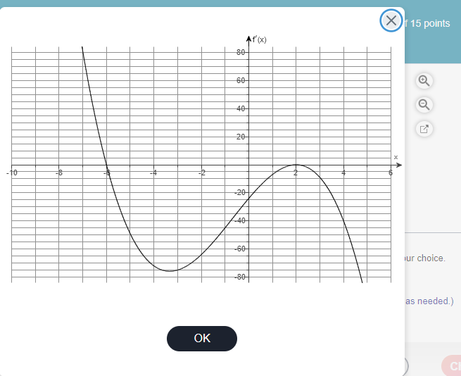 increasing or decreasing on the given interval. f(x) = - 2x -