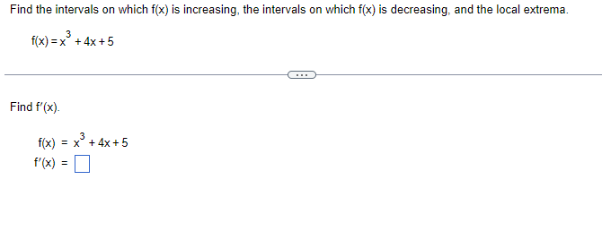 function is decreasing on ( - co,co) because its graph is a