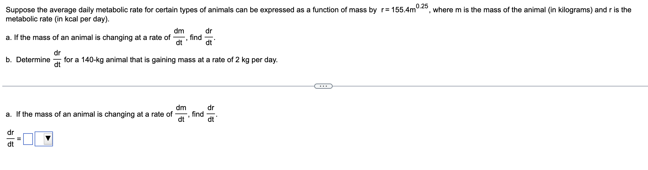expressed by the function log R(w) = 1.83 - 0.43 log (w),