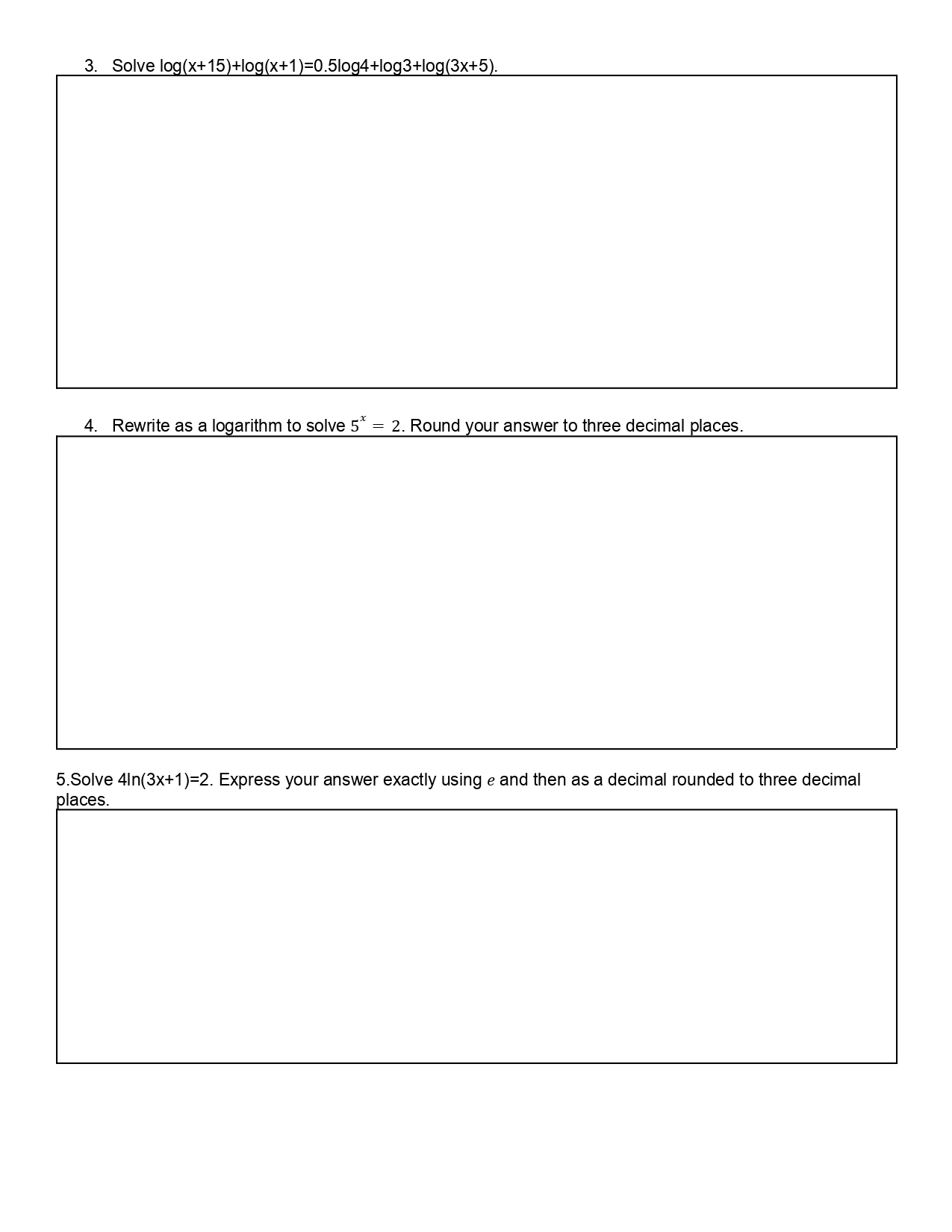 3.2: Problem Set Overview In this assignment you will be completing problems