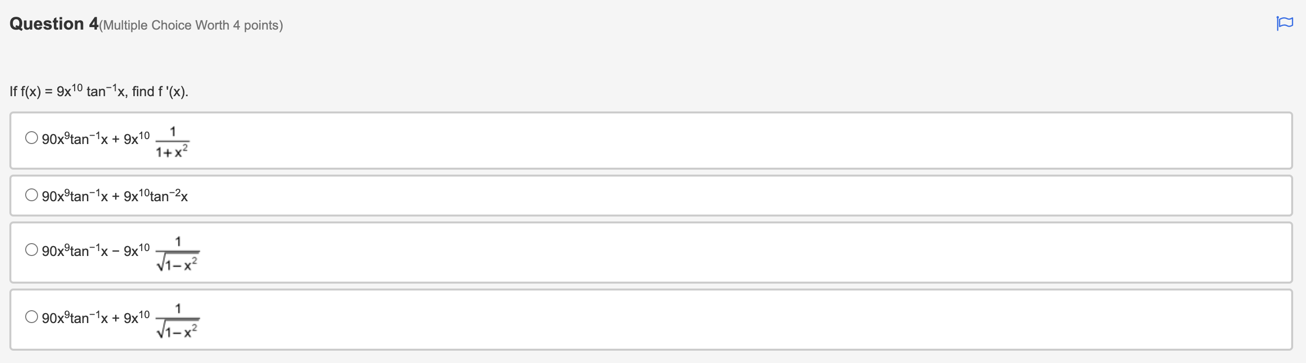 1) O 2In(x +1)+ 2x *X +1 ( X + 1) 2xQuestion