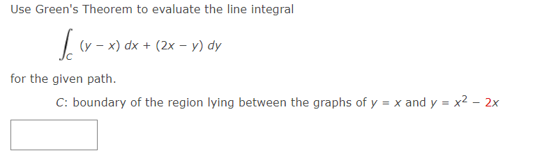 please thank you Consider the following. C: counterclockwise around the circle x2