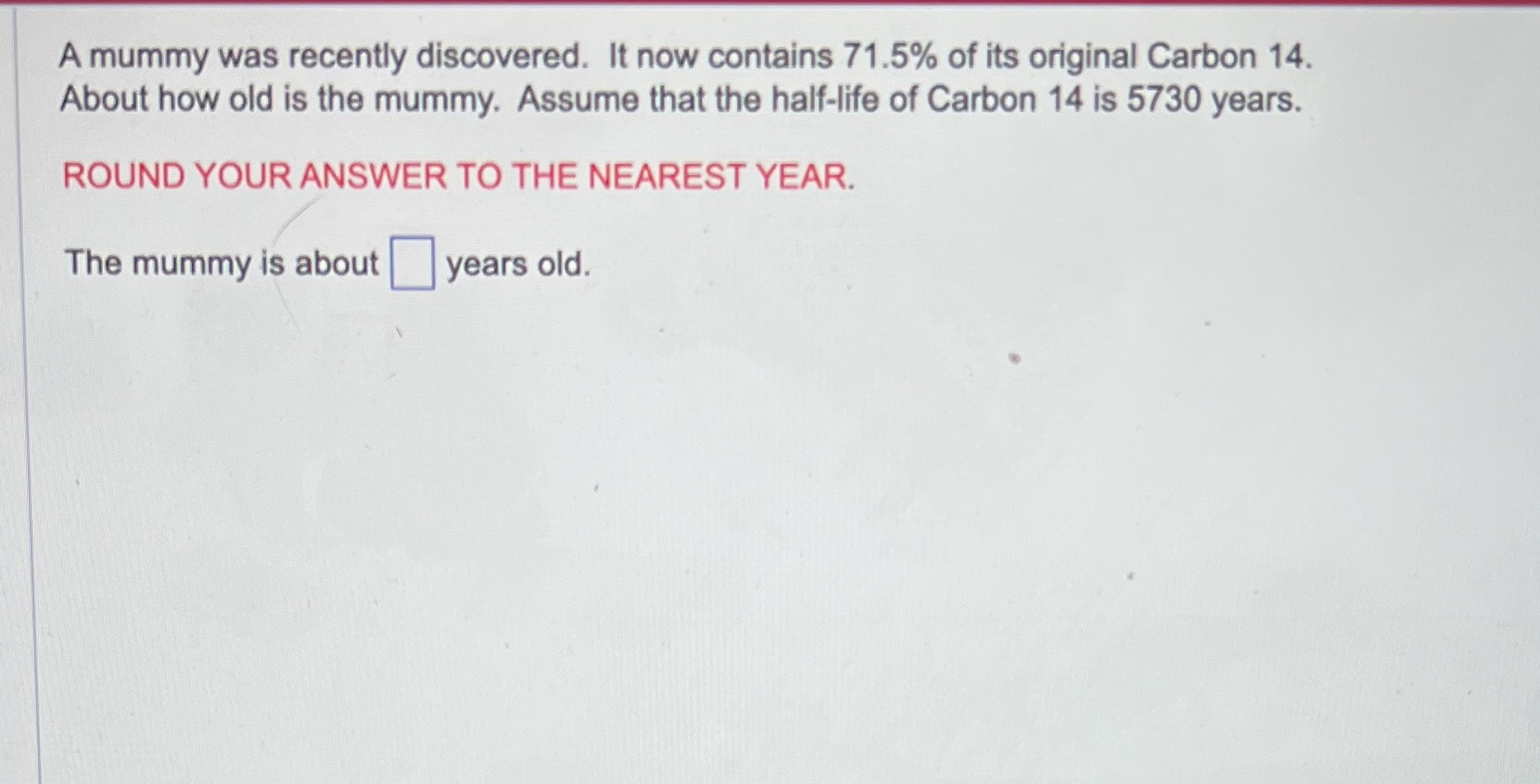 I need the right answer and I need it fast A