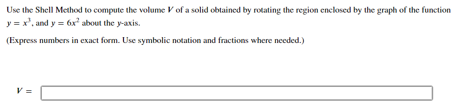 the region bounded by the graph of the function y : 3x2,