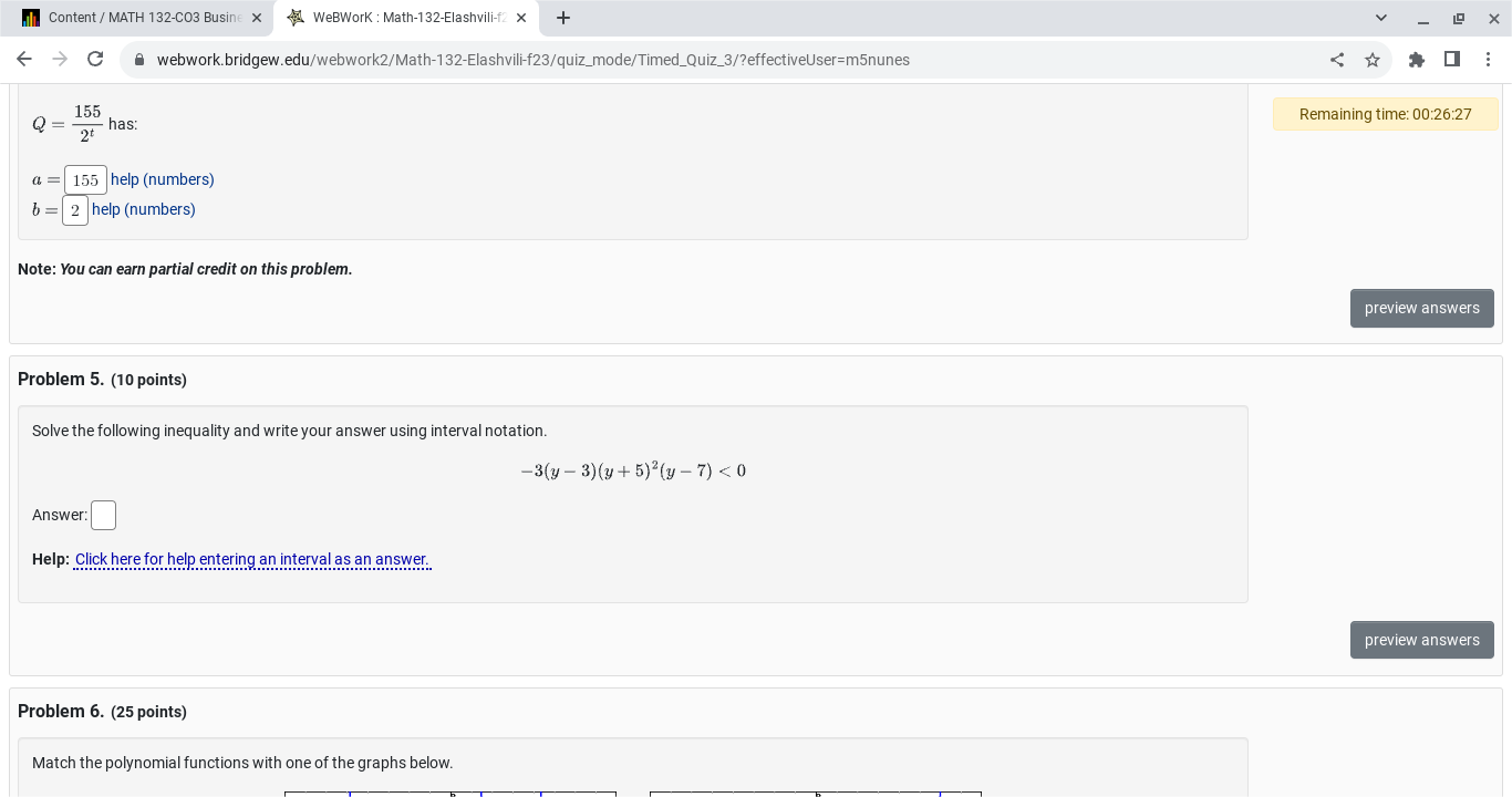 is no horizontal asymptote, type in None . Find the x-intercept(s). If