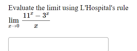 sin (10x lim 7-10 sin(13xEvaluate the limit using L'Hospital's rule sin 11r