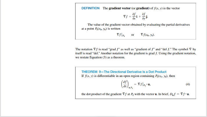 reading begins with a limit definition ofthe directional derivative. Butjust like the
