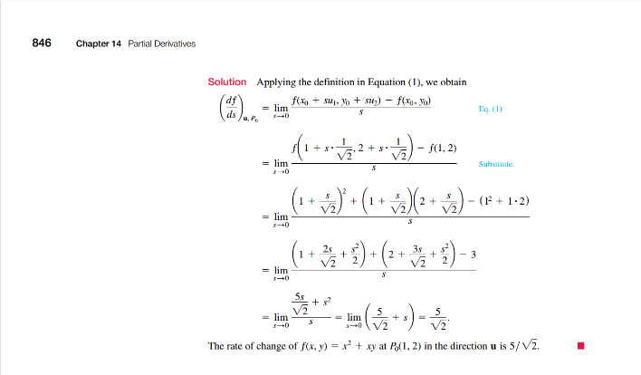 Be careful to include the role ofthe direction in your answer. The