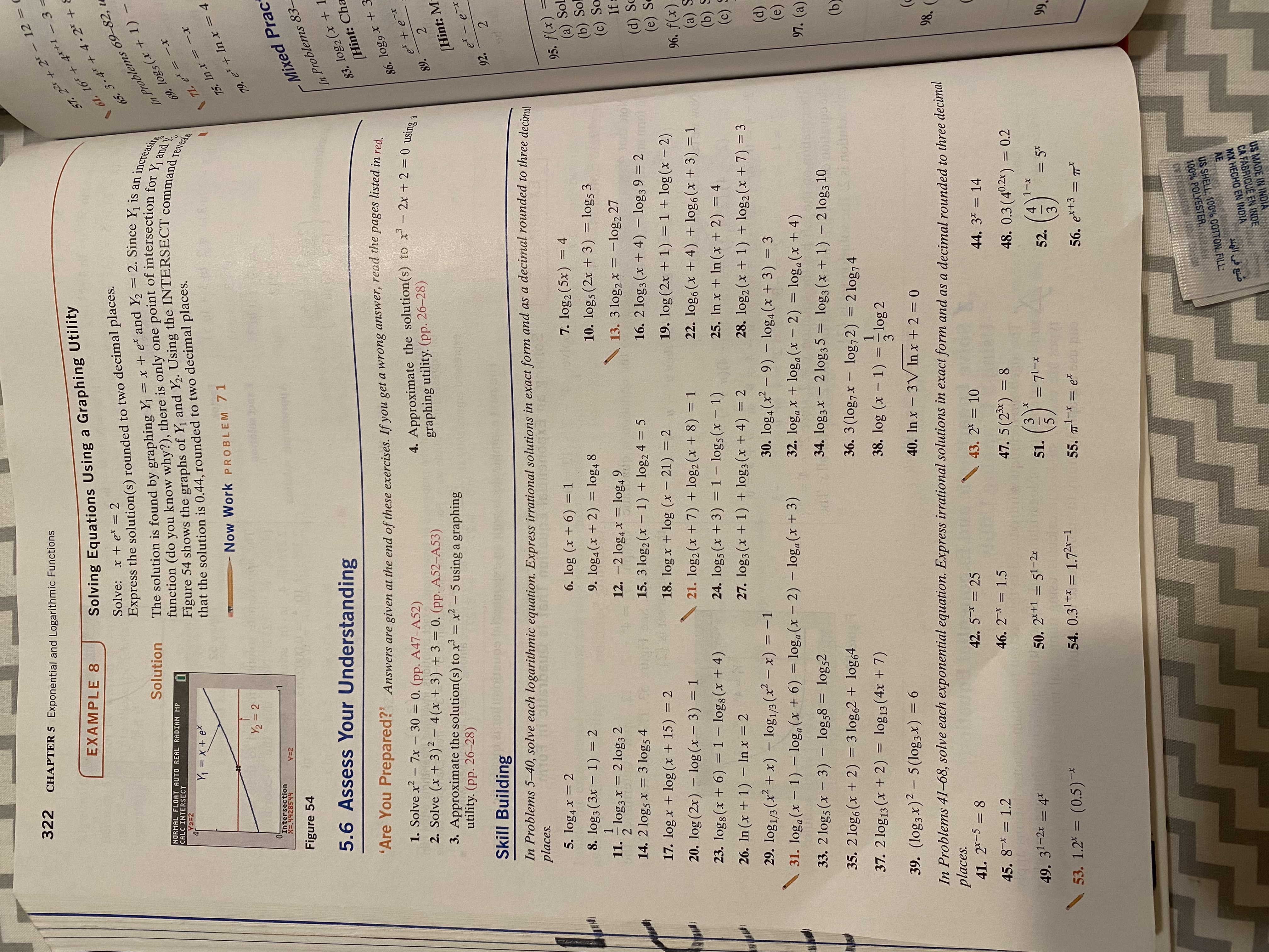  Please do question 31, 43, 49, 59, and 63. 322 CHAPTER