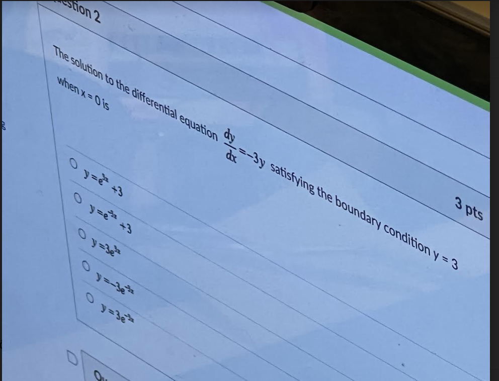  How do I solve for this question? Stion 2 3 pts