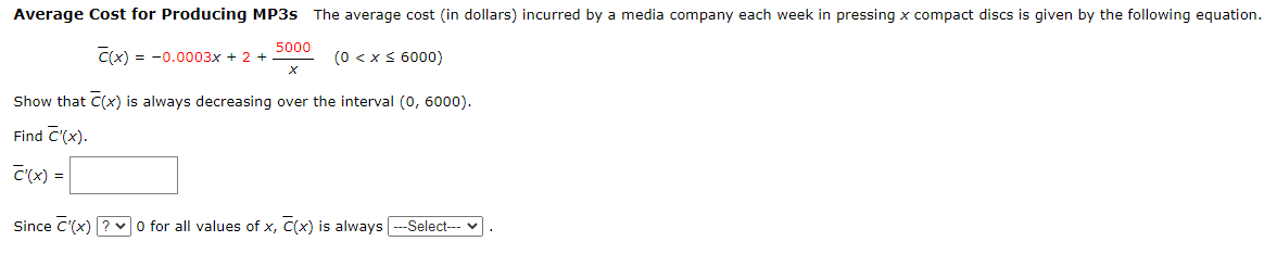 interval notation. If an answer does not exist, enter DNE.) g(x) =