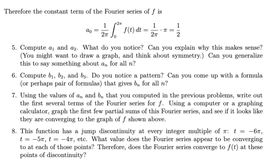 1 to 8! Recall that for a function f of period 27,