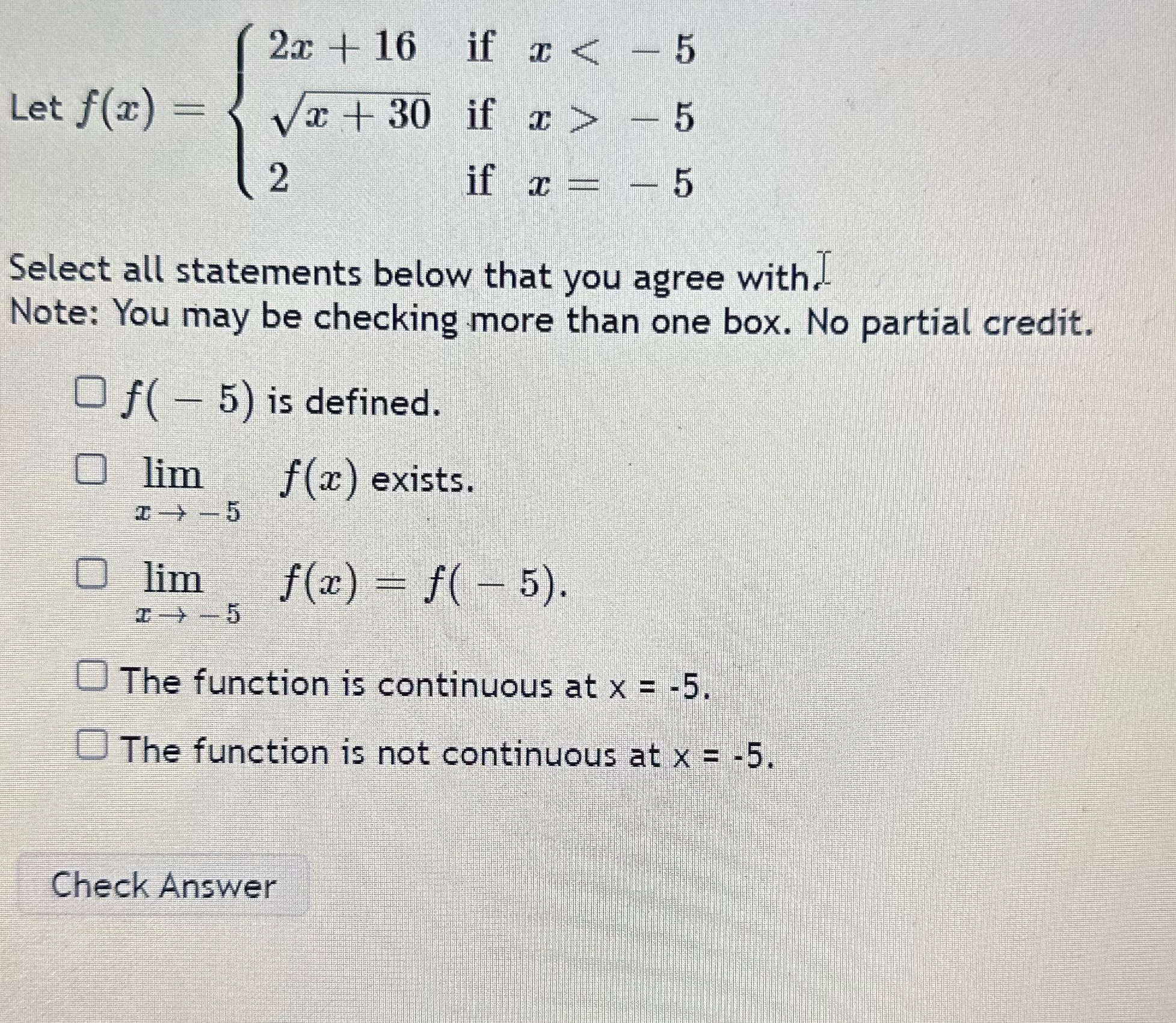  2x + 16 if a - 5 2 if a =