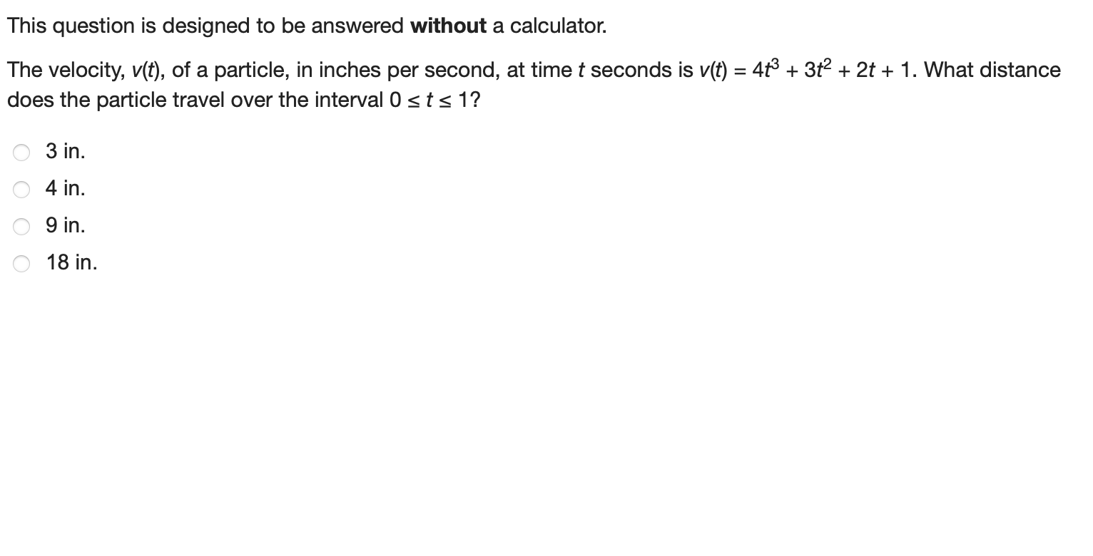 the particle travel over the interval 0 s t s 1? 3
