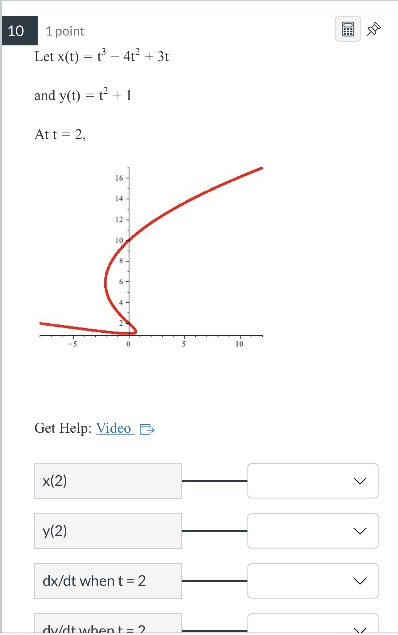 3, 5 - 4. 3. Get Help: Video E x (3) V