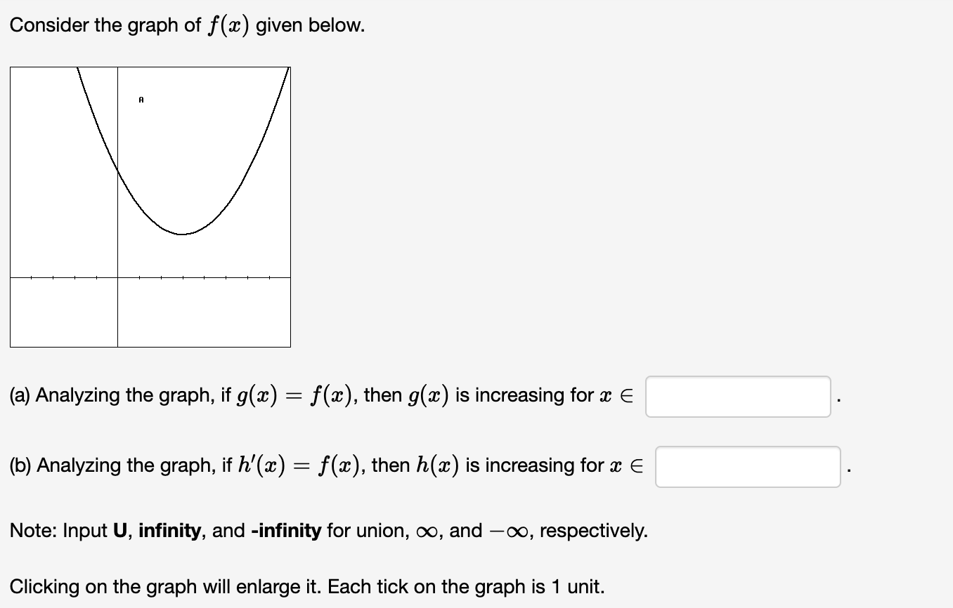 the graph, if h'(a:) : f($) then h(:c) is increasing for m