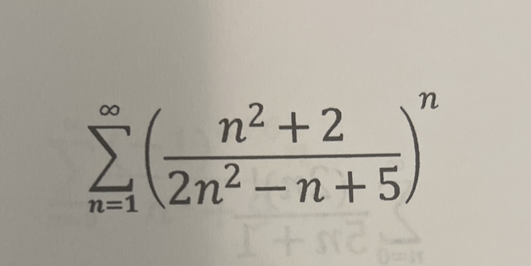 or diverge OO n n2 + 2 M 2n N - n=1