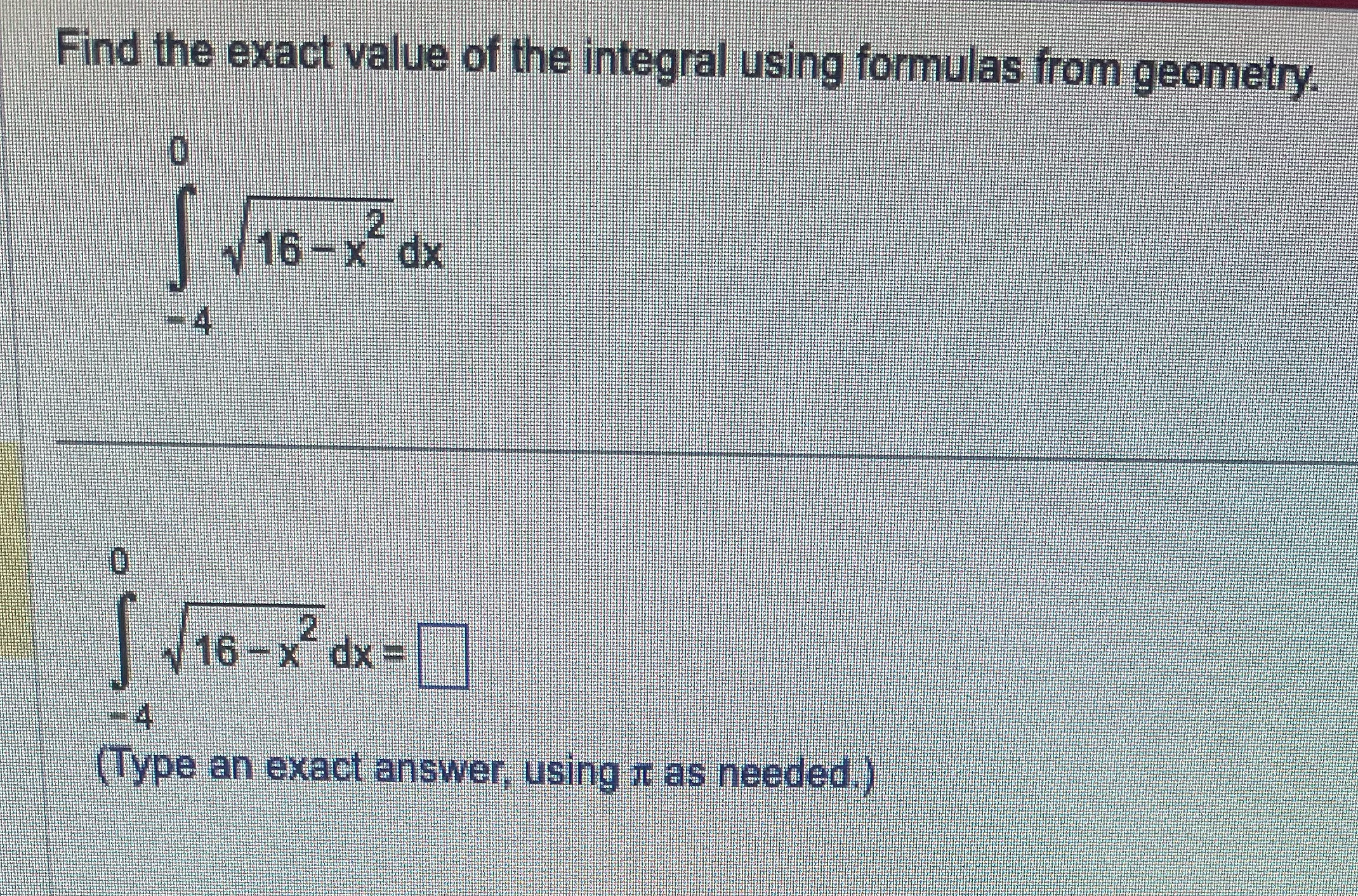  2. Need help with this question. Find the exact value of