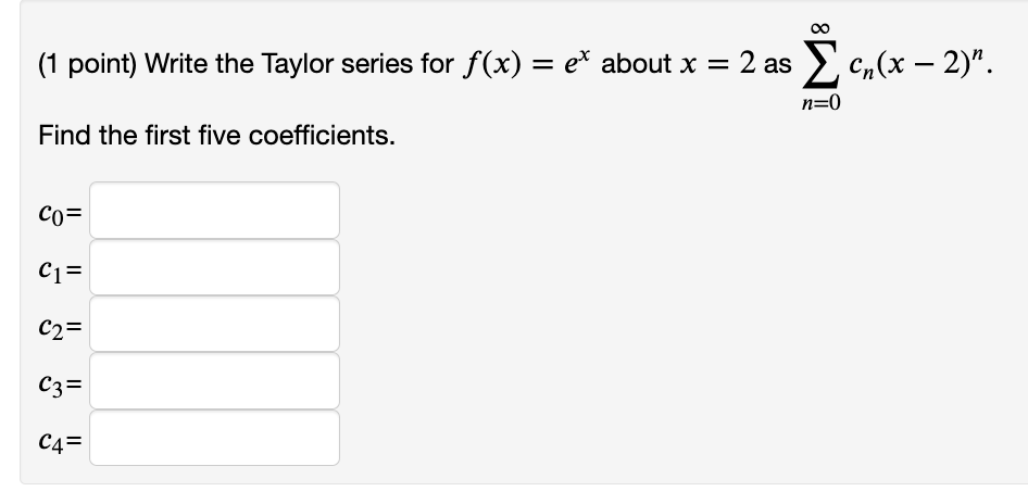 one of the answers above is NOT correct. (1 point) How many