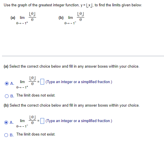  Use the graph of the greatest integer function, y = [x