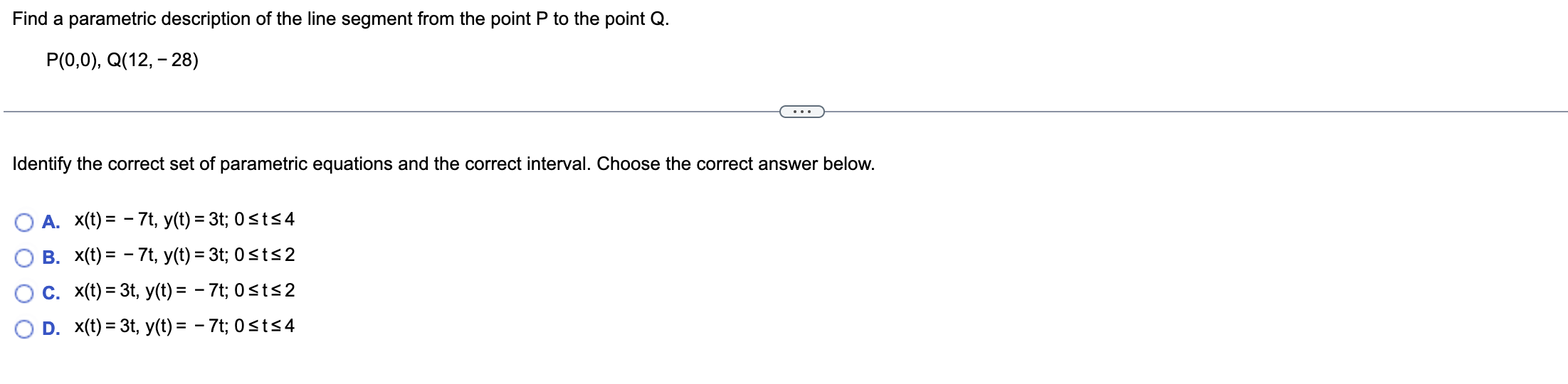 C. x= - 2+ 4 cost, y= - 1+ 4 sint; Ostsn