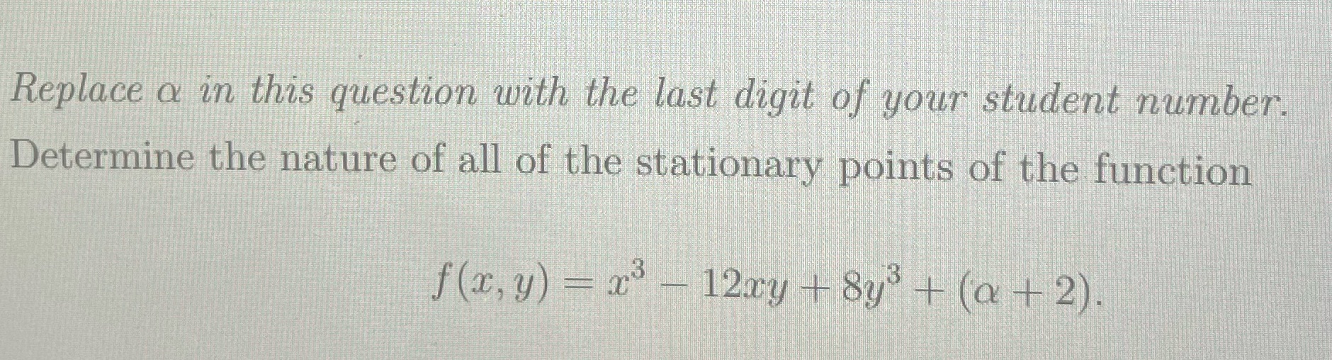  Last number 2 Replace a in this question with the last