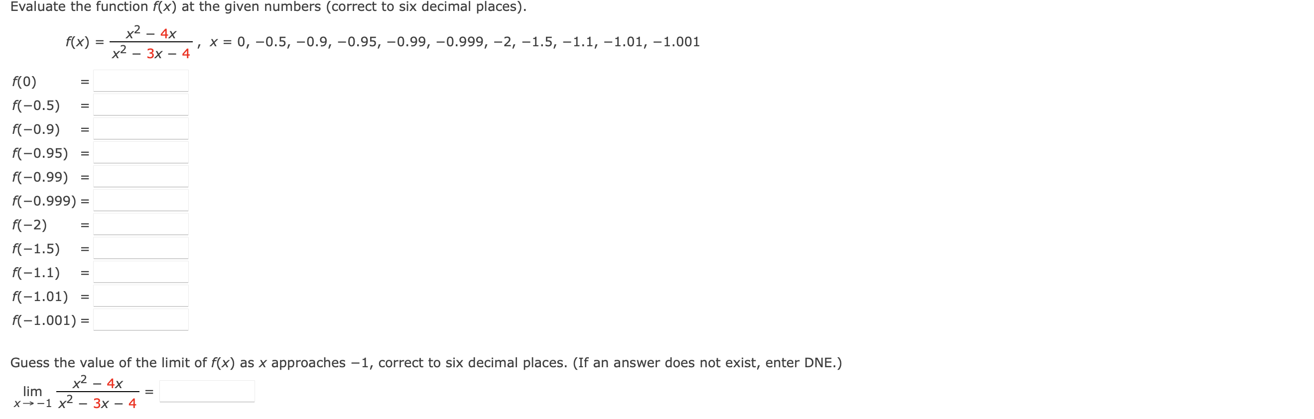 decimal places). f ( x ) = - X2 - 8x ,
