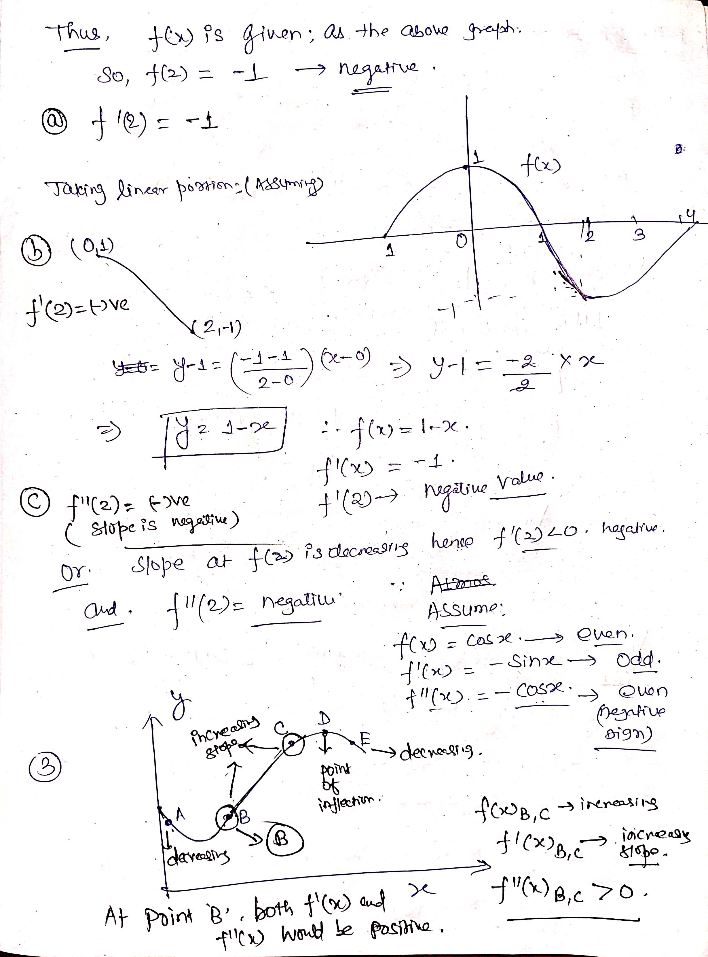 ) 4 x2 and to on . So ; during interial -12X