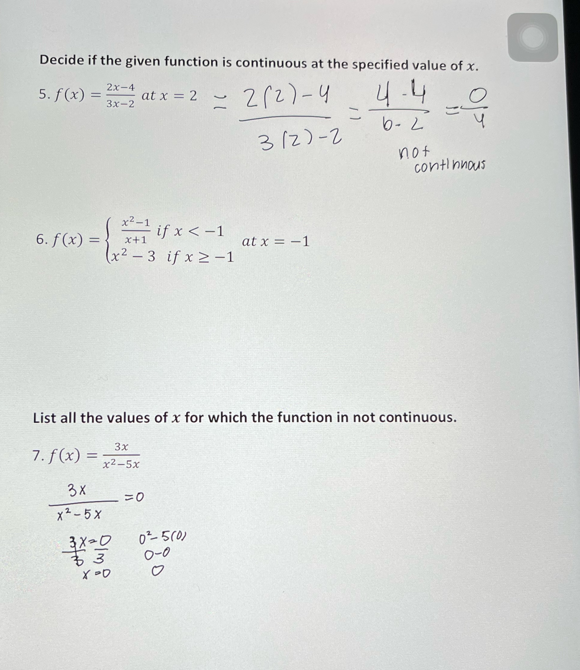 if I could get help on how to do these please. Decide