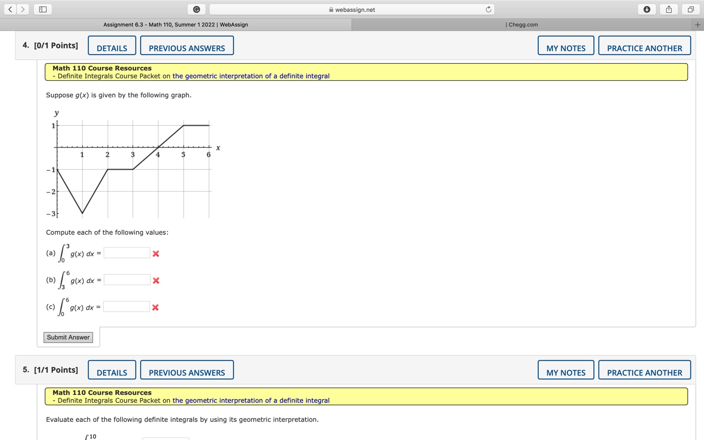 | WebAssign | Chegg.com 4. [0/1 Points] DETAILS PREVIOUS ANSWERS MY NOTES