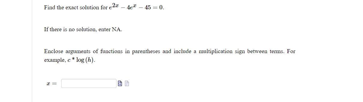 Find the exact solution for 62$ 4cm 45 : 0. If