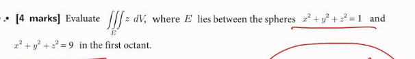 = 1 and .. [4 marks] Evaluate - E + + 2*=9