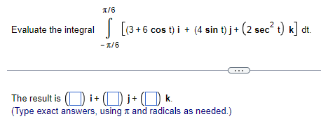 k Initial condition: r(0) = 4i + 3j + 4k it +\fSolve