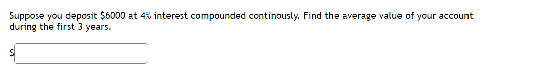 average value of your account during the first 3 years