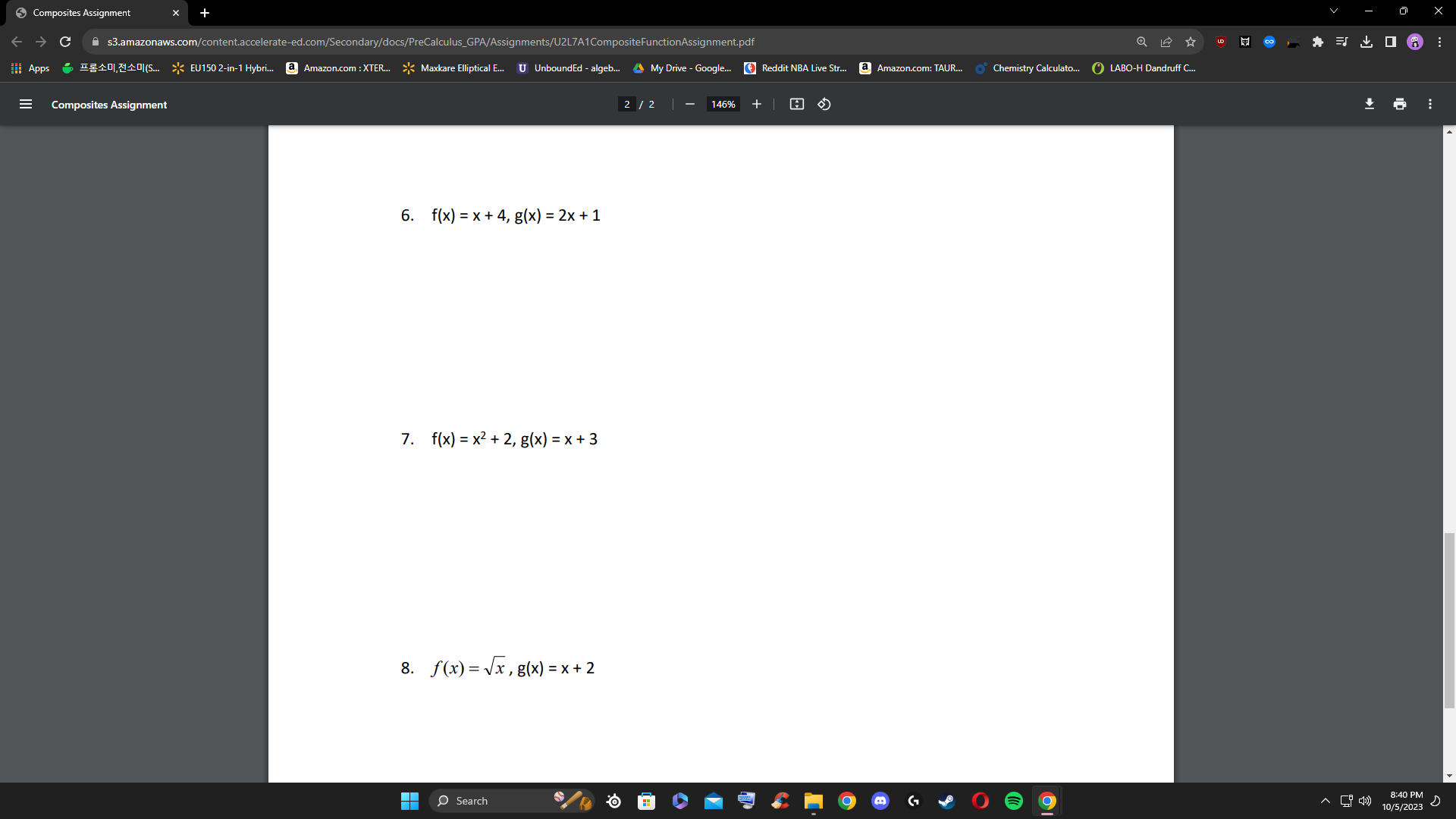 Google... Reddit NBA Live Str... Amazon.com: TAUR... o' Chemistry Calculatu O LABO-H
