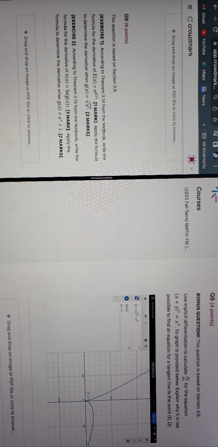showing the work as math work, not by just writing aswords to