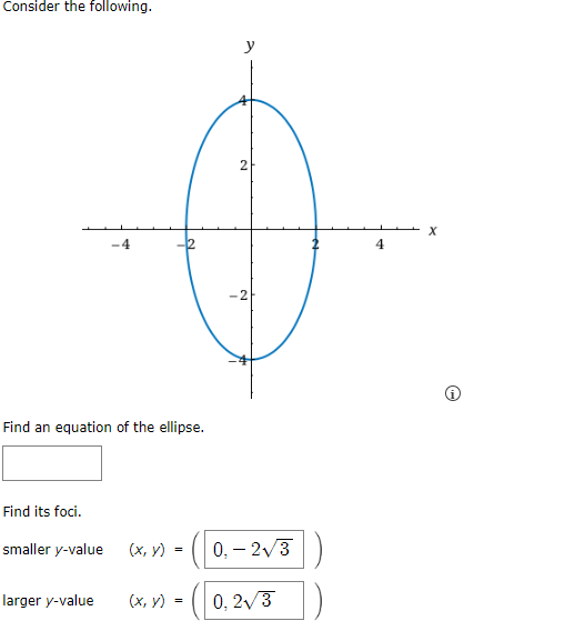 of the curve. 16Consider the following. 2 X -4 2 4 -2/