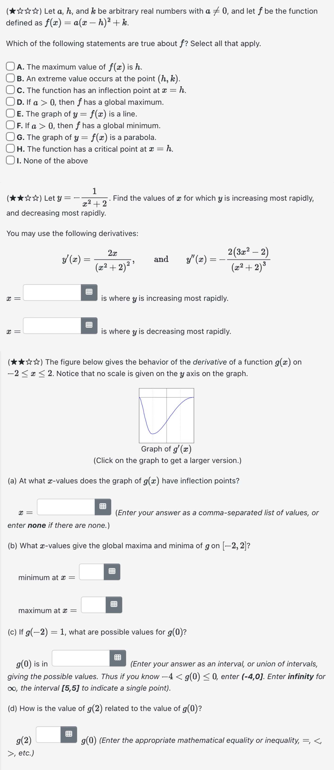 be arbitrary real numbers with a. % 0, and let 1' be